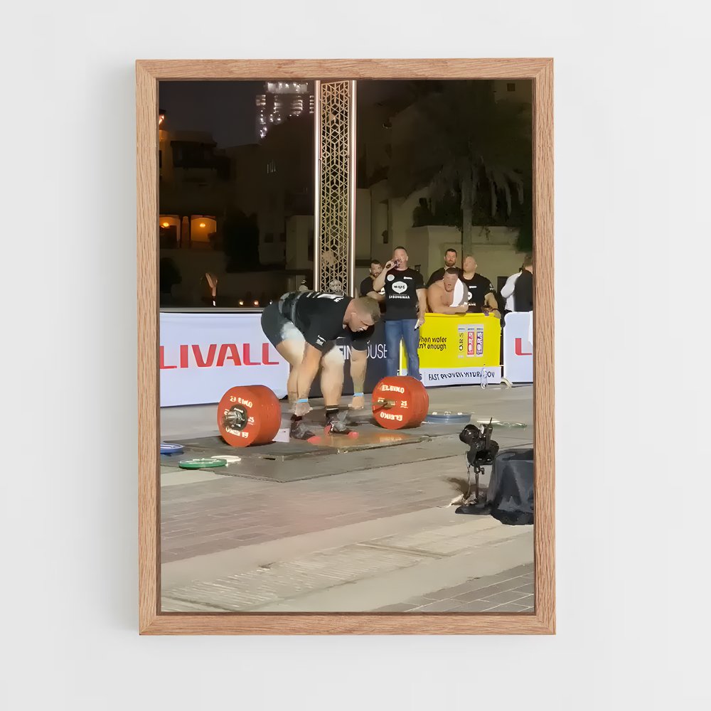 Poster Luke stoltman – affiche Powerlifting (vue 4)